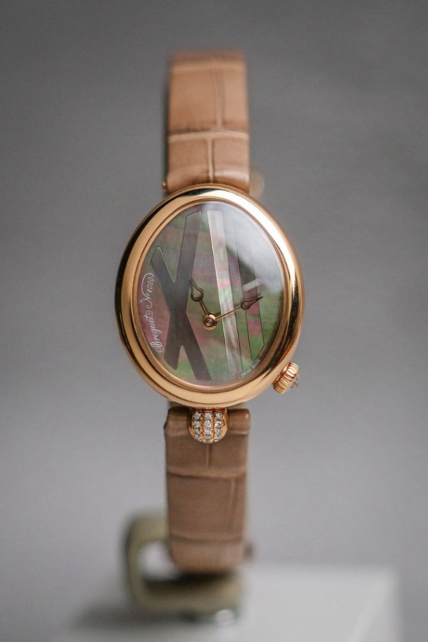 Breguet Reine de Naples Automatic MOP 18k Rose Gold Diamond 