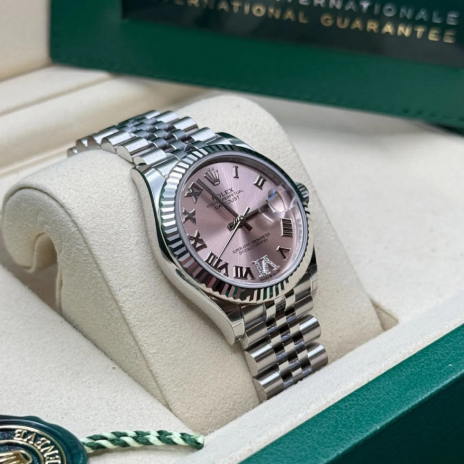 Datejust Pink Roman VI Dial Jubilee 31mm - Image 4
