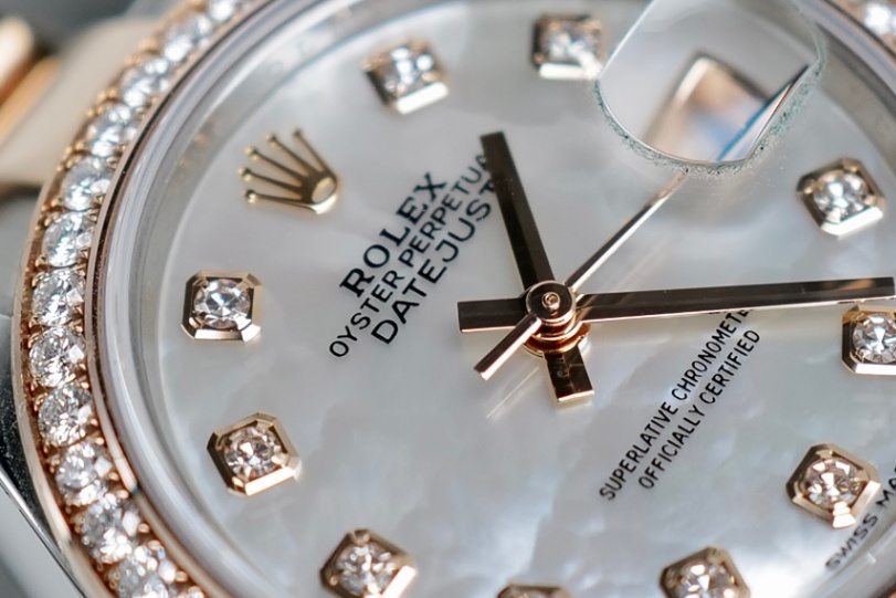 ROLEX Lady-Datejust 279381RBR Mother of Pearl Diamond Dial 28mm - Image 2