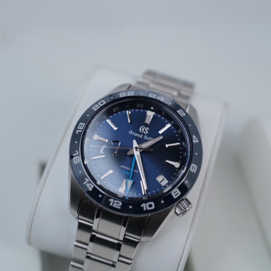 GRAND SEIKO Spring Drive GMT SBGE255G Fresh Blue 40.5mm