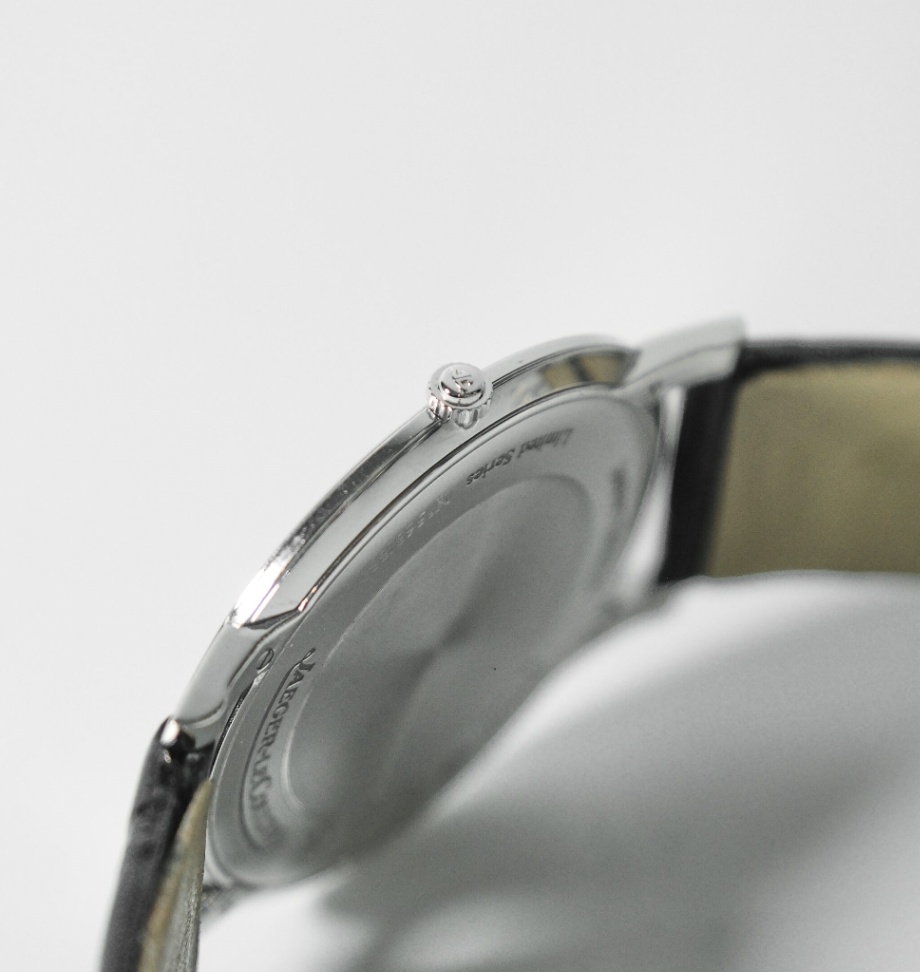 Jaeger-LeCoultre Master Ultra Thin Jubilee Q1296520 White Dial Black Alligator Leather 2014 thumbnail 3