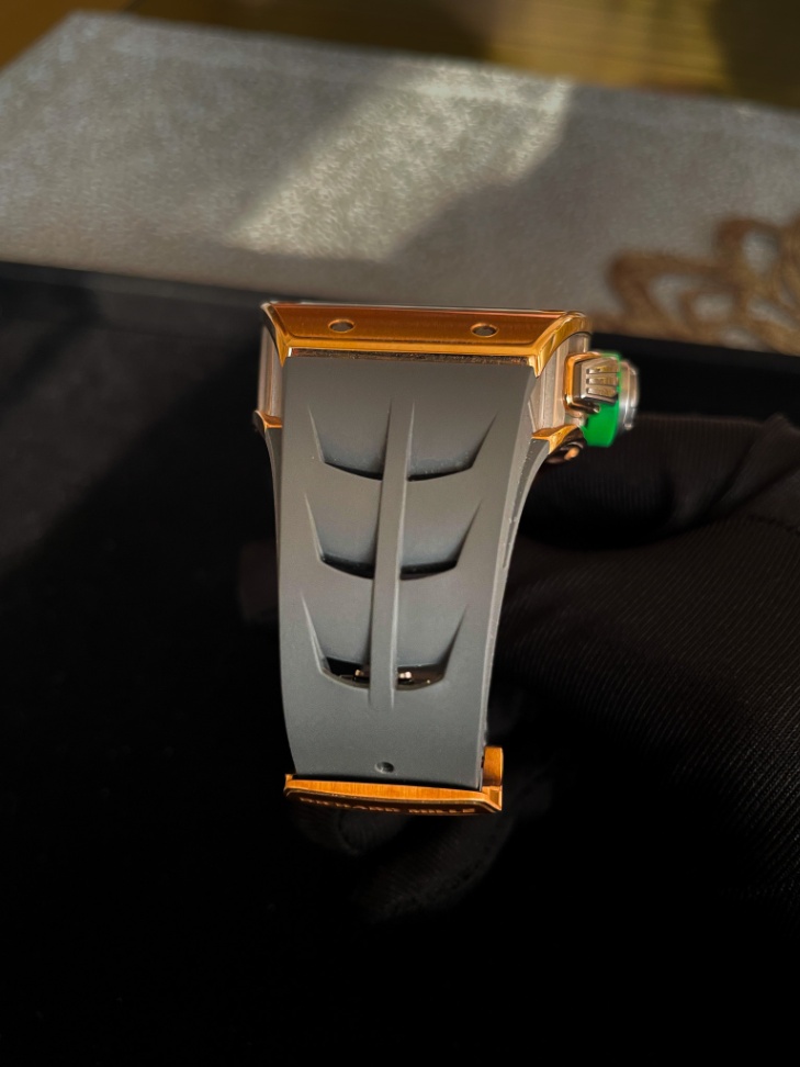Richard Mille RM11-01 Rose Gold Flyback Skeleton Dial Chronograph Roberto Mancini 2019 50mm. thumbnail 4