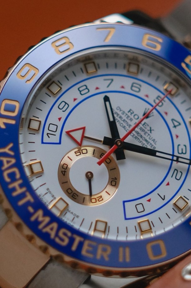 ROLEX YACHT MASTER II 2 tone 116681 - Image 4