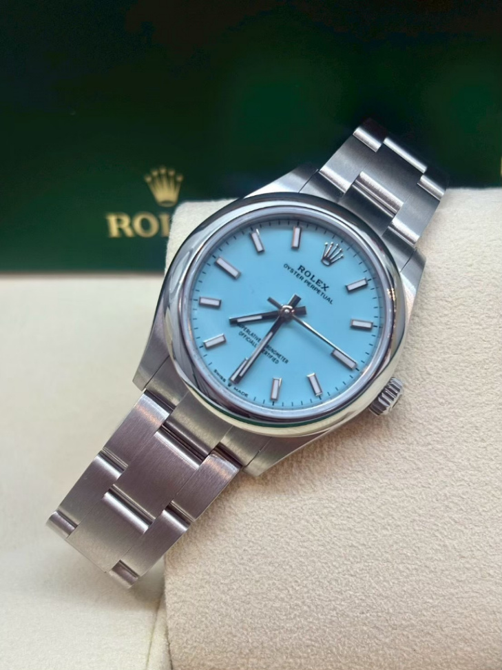 Oyster Perpetual Tiffany Blue 31mm - Image 2