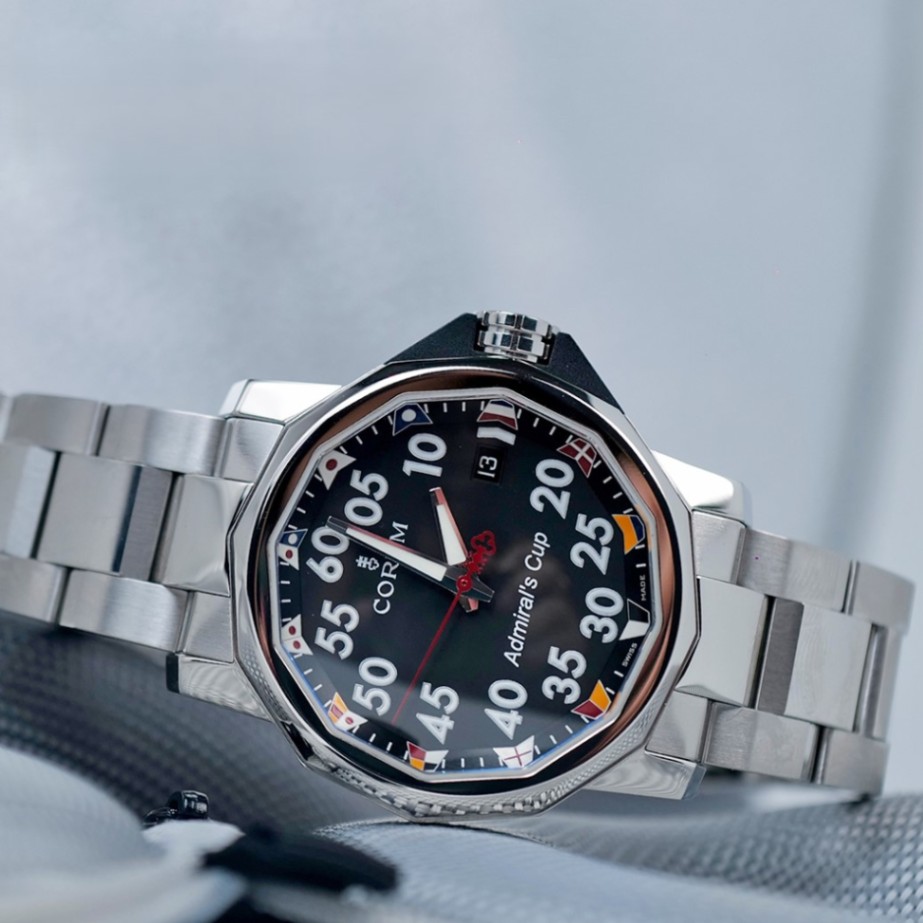 CORUM Admiral's Cup Aerobic Black Dial 01.0010 40mm