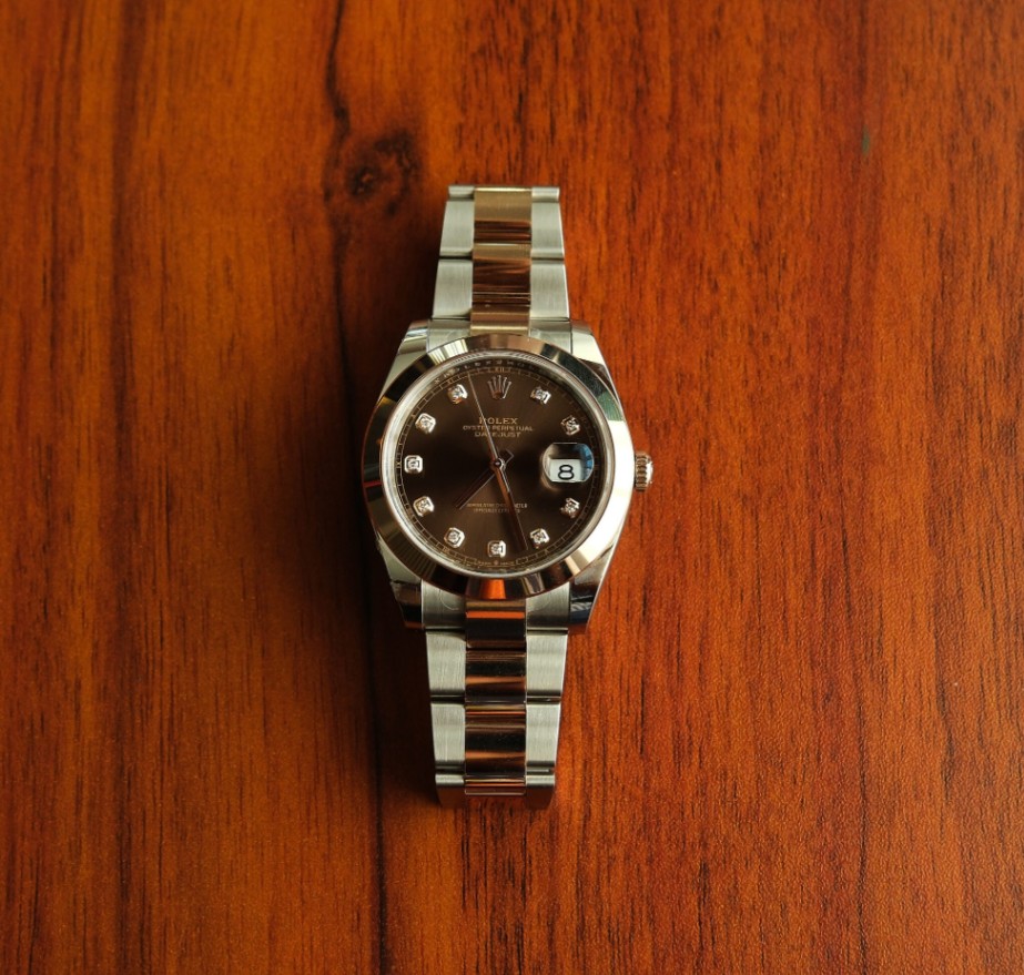 Rolex New Datejust 126301 Chocolate Diamond Dial Two-Tone Oyster 2026
