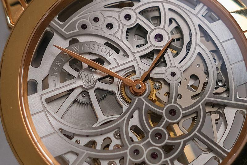 Harry Winston Midnight Skeleton 18K Rose Gold - Image 3