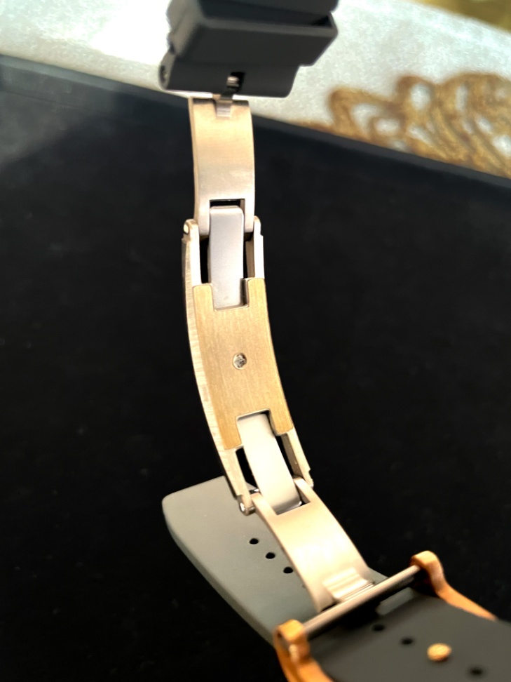 Richard Mille RM11-01 Rose Gold Flyback Skeleton Dial Chronograph Roberto Mancini 2019 50mm. thumbnail 6