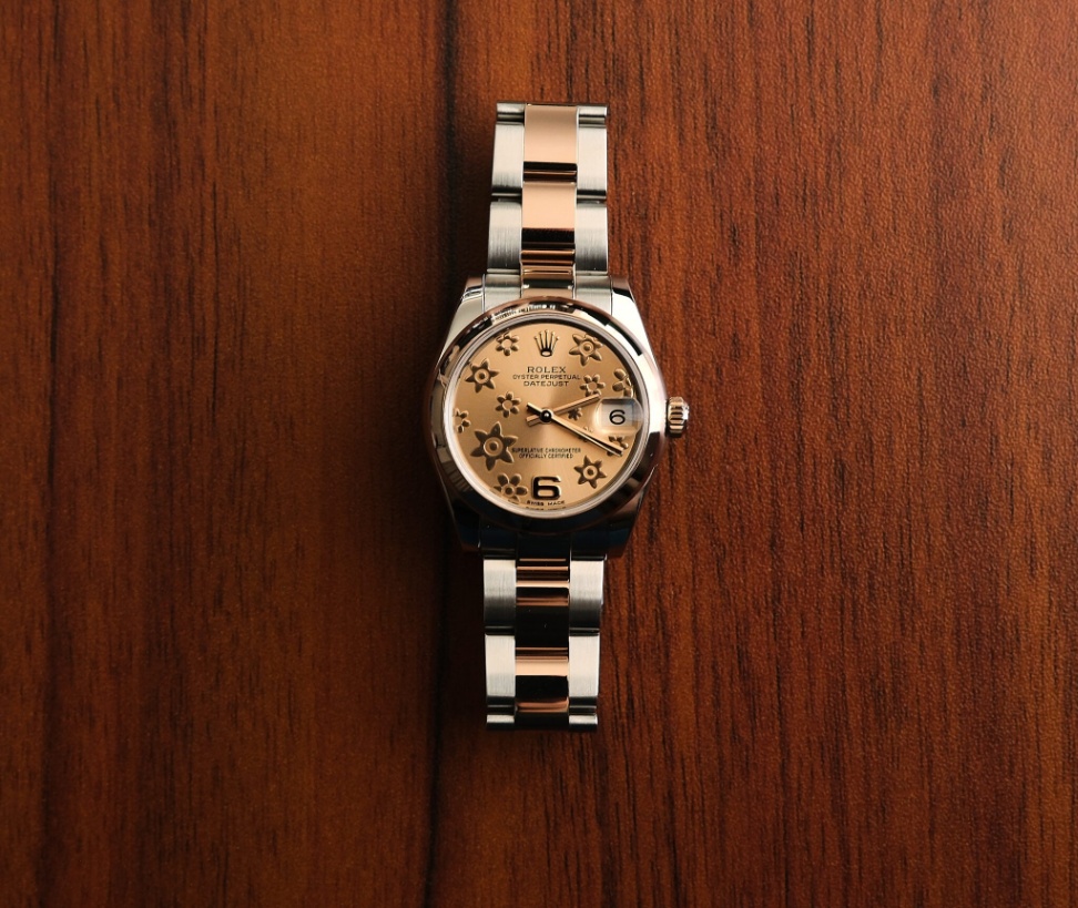 Rolex Datejust 178241 Pink Floral Dial Two-Tone Oyster 2016 31mm. - Image 2