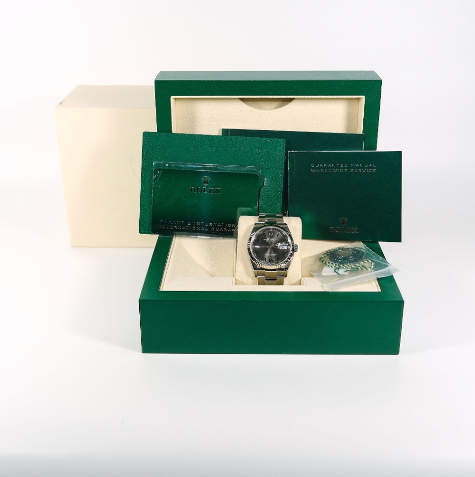 Rolex Datejust 126234 Gray Wimbledon Dial Oyster Steel 2024 36mm. - Image 10