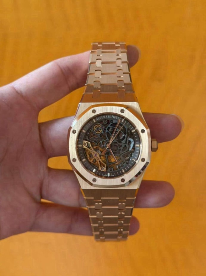 AUDEMARS PIGUET ROYAL OAK DOUBLE BALANCE WHEEL OPENWORKED