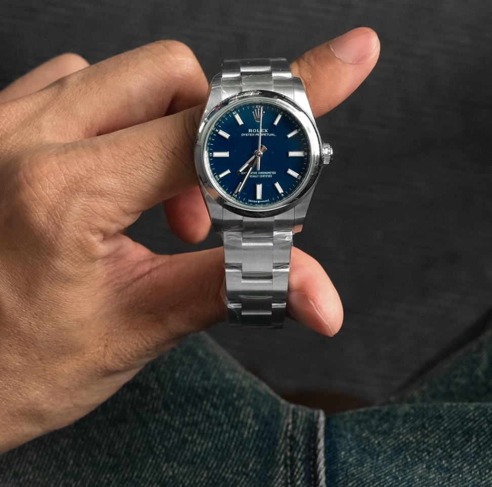 Role New Oyster Perpetual 124200 Blue Dial Oyster Steel 2026 - Image 2