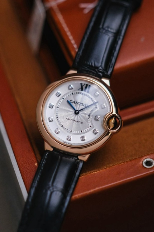 Cartier Ballon Bleu 18K Rose Gold Diamond thumbnail 2
