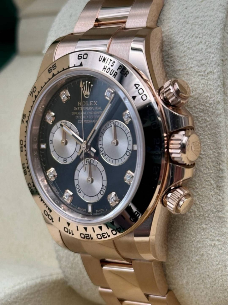 Daytona Black Diamond Full Rose Gold 40mm - Image 3
