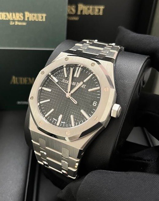 AP Royal Oak 15510ST Black Dial 41mm - Image 3