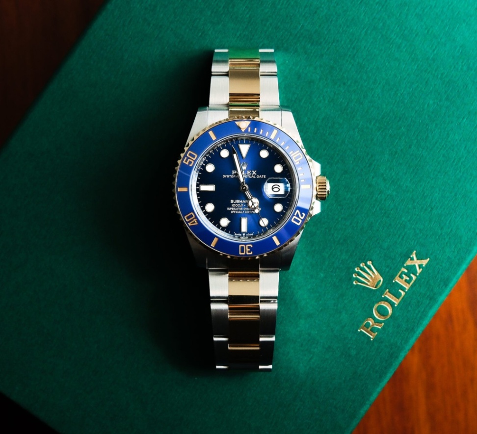 Rolex New Submariner 126613LB Blue Dial Yellow Gold Two-Tone Oyster 2025 41mm.