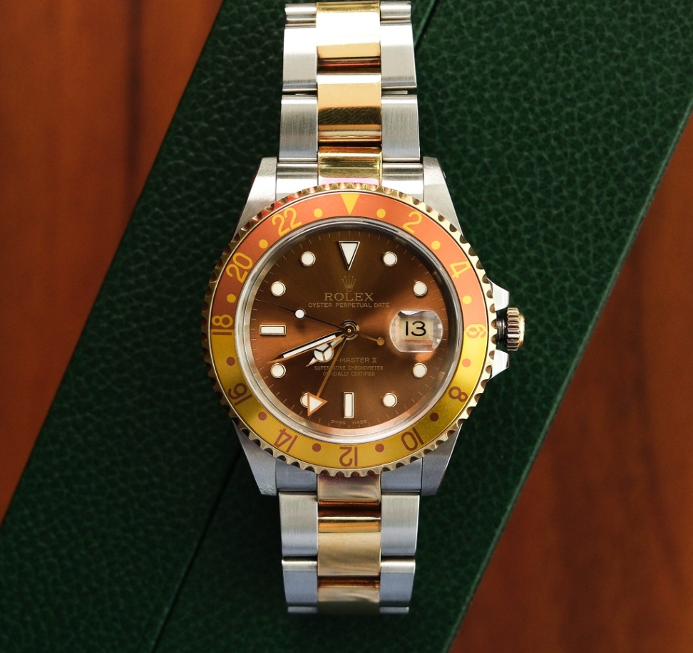 Rolex GMT-Master II 16713 ‘Root Beer’ Bronze dial Two-Tone Oyster 2000 40mm. - Image 1