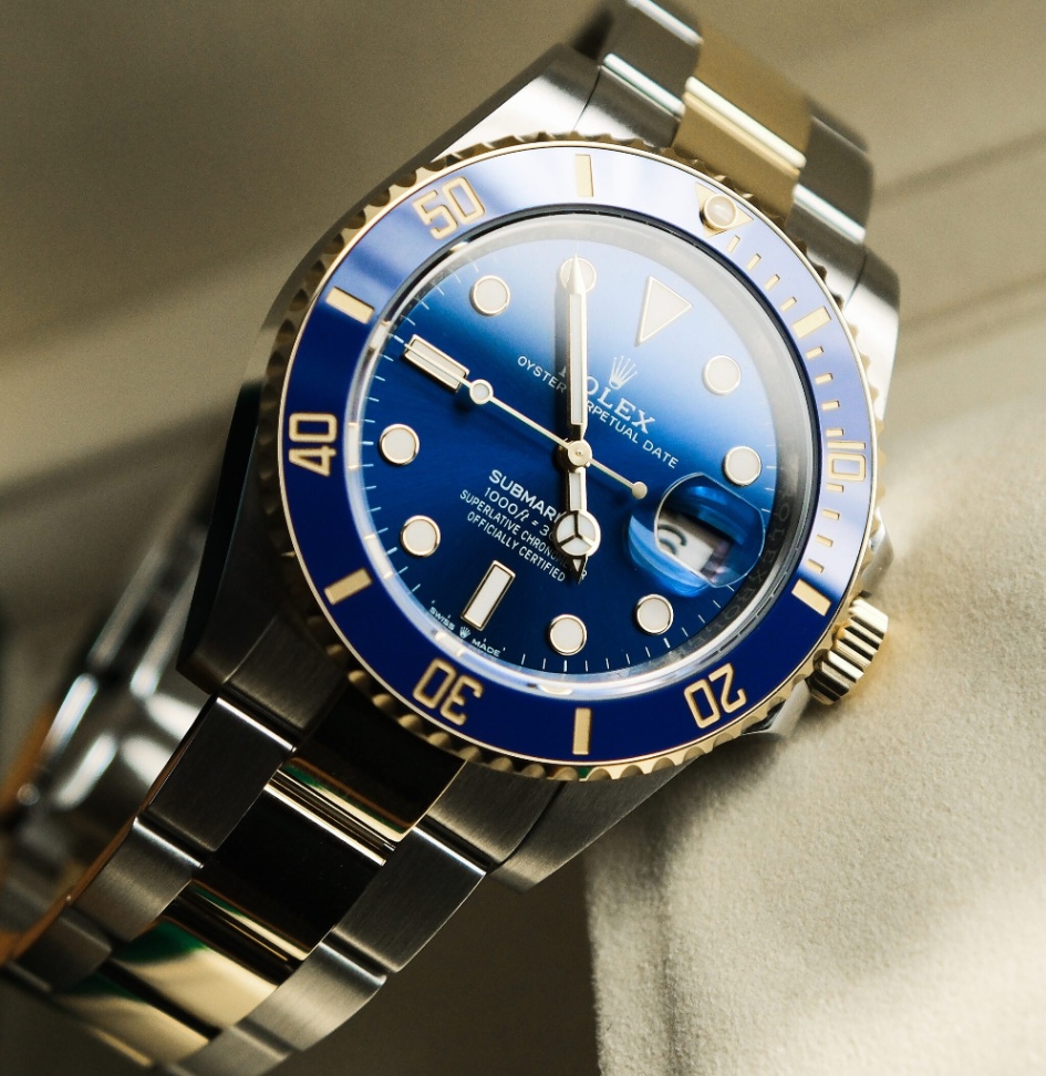 Rolex New Submariner 126613LB Blue Dial Yellow Gold Two-Tone Oyster 2025 41mm. - Image 3