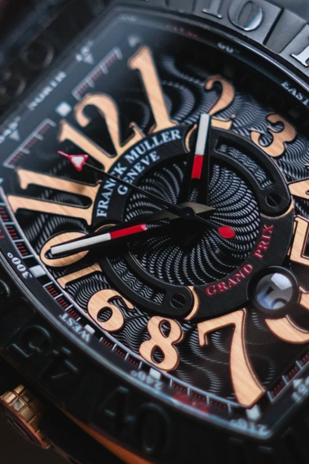 Franck Muller Conquistador Grand Prix 18K Rose Gold Ref 9900 SC GP thumbnail 4
