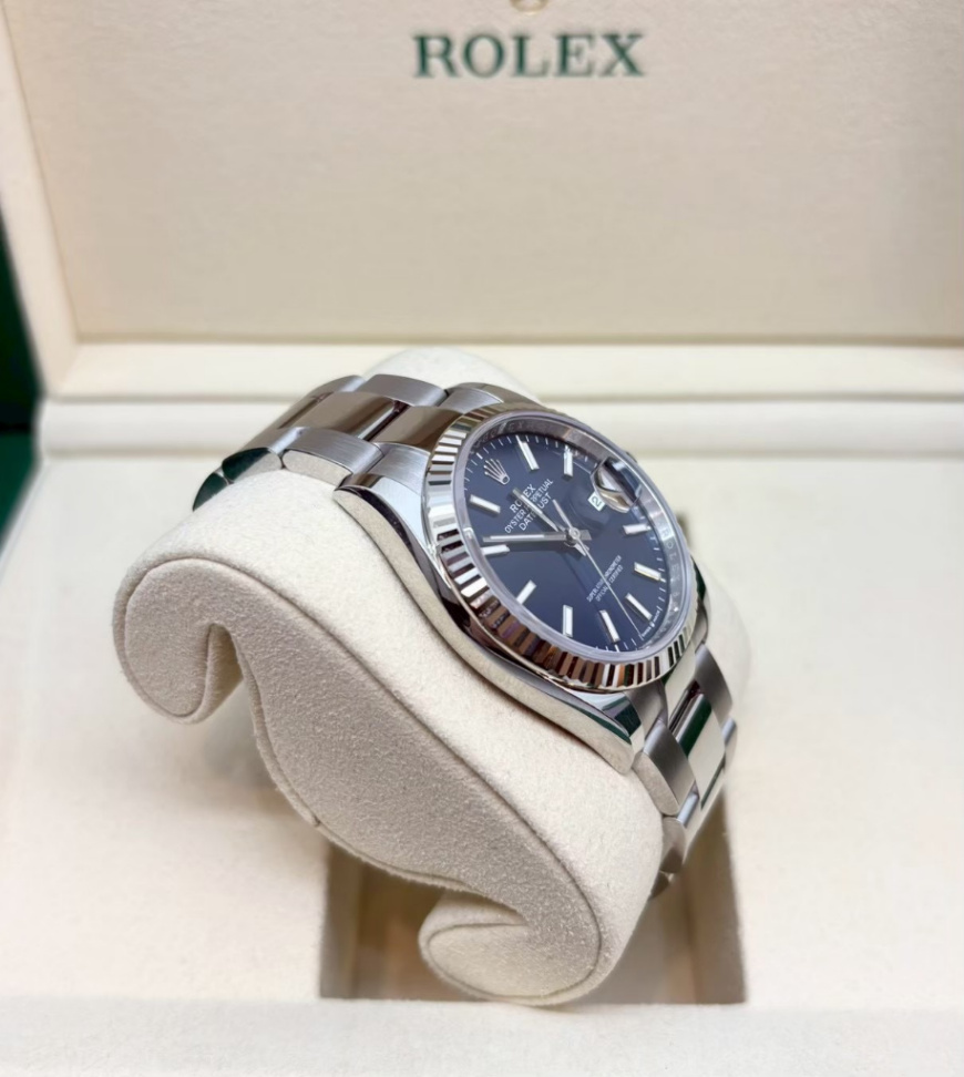 Datejust Blue Dial Oyster 36mm - Image 4
