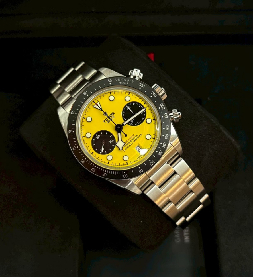 Tudor Black Bay Chrono Bumblebee 39mm thumbnail 4