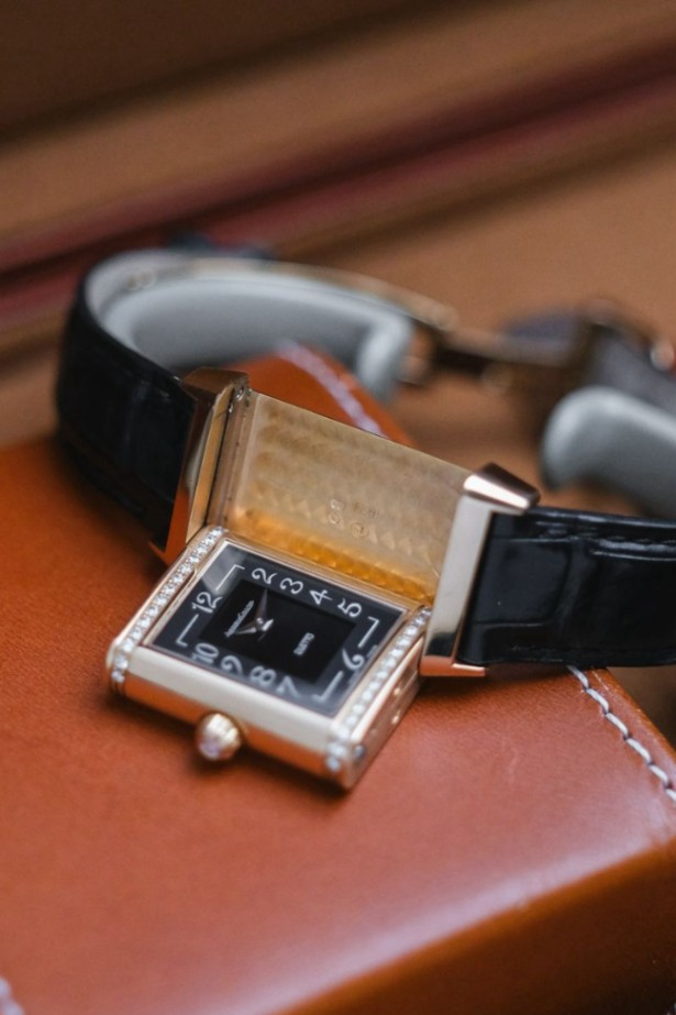 Jaeger LeCoultre Reverso Duetto 18K Rose Gold Diamond thumbnail 5