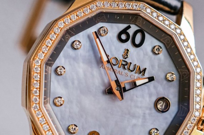 Corum Admiral’s Cup Diamond 18K Gold MOP - Image 4