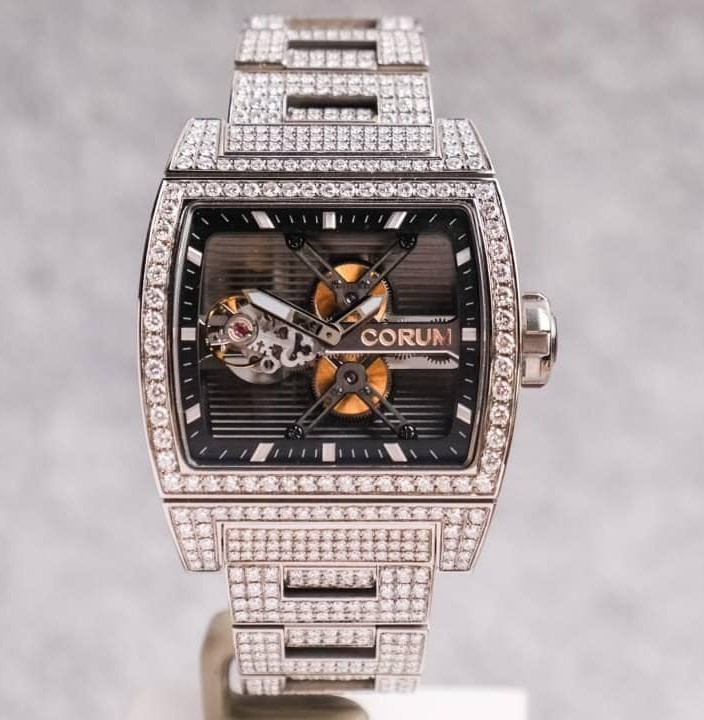 Corum Bridge Titanium Diamond Tourbillon