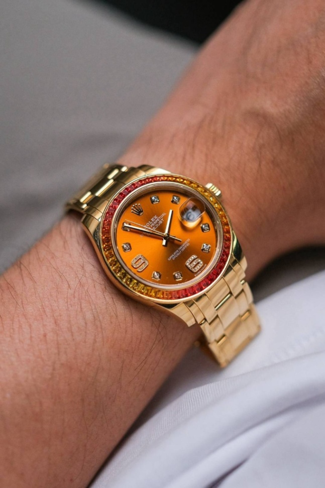 Rolex Pearlmaster Full 18K Gold Ref. 86348SAJOR - Image 2