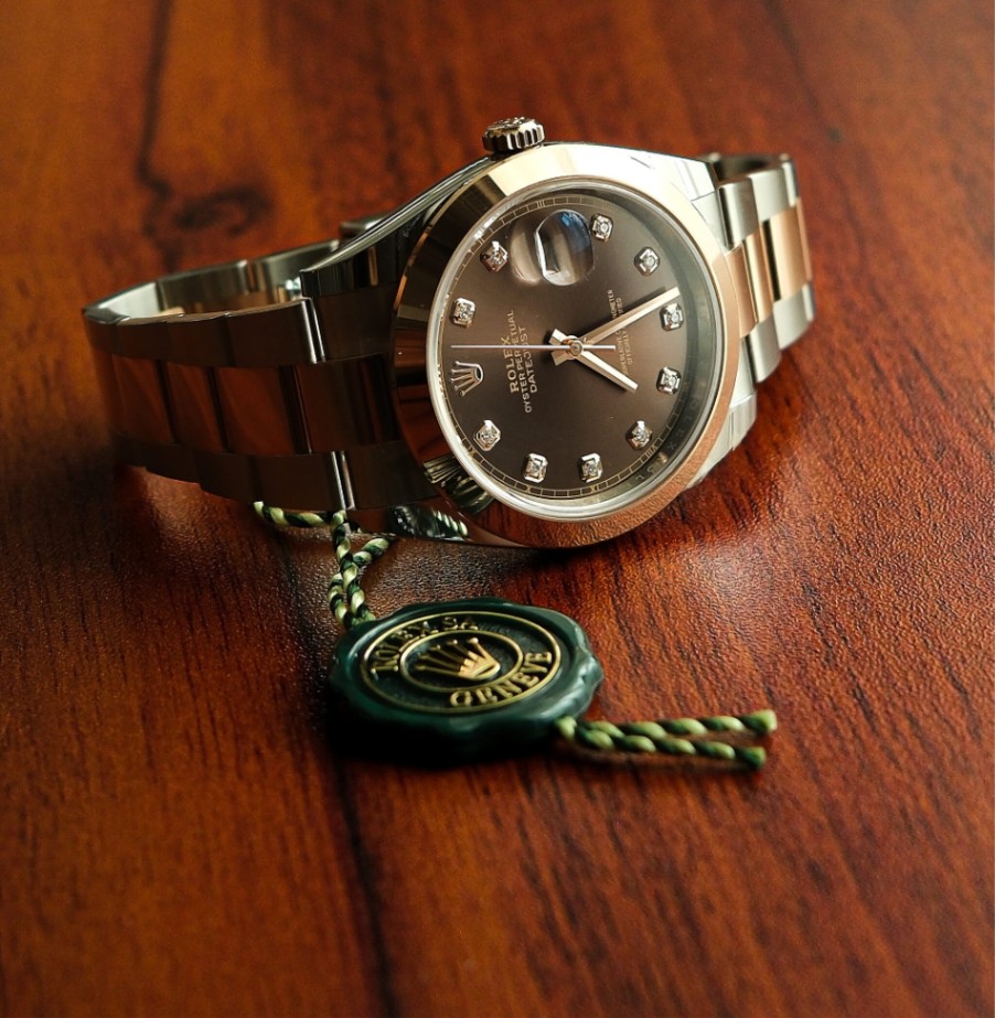 Rolex New Datejust 126301 Chocolate Diamond Dial Two-Tone Oyster 2026 - Image 2