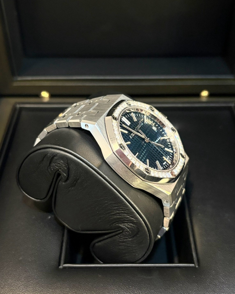 AP Royal Oak 15551ST Blue Dial 37mm - Image 3