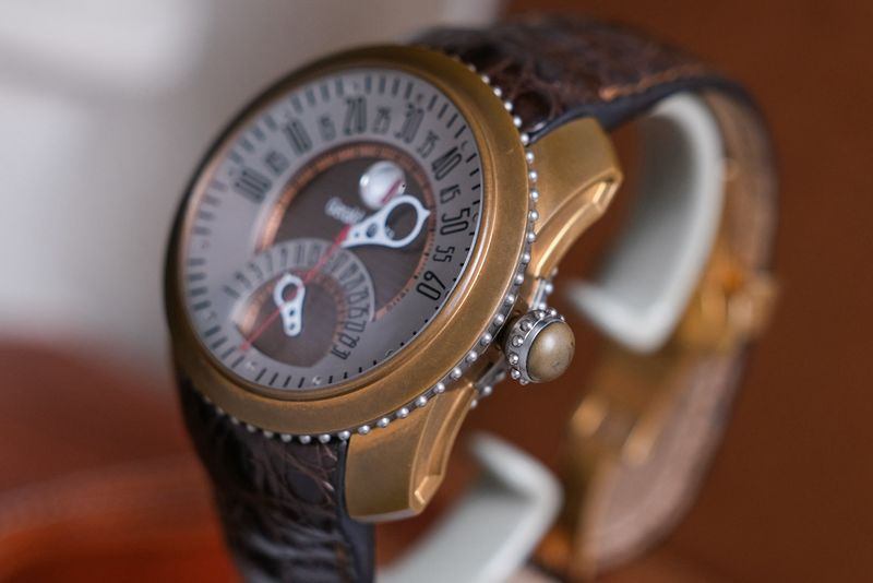 Gerald Genta Gefica Bi-Retro Bronze - Image 4