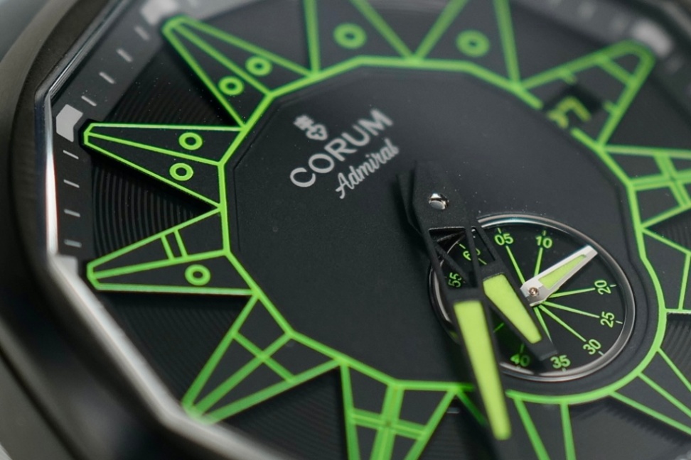 Corum Admiral’s Cup Black PVD Neon Limited 100 - Image 2