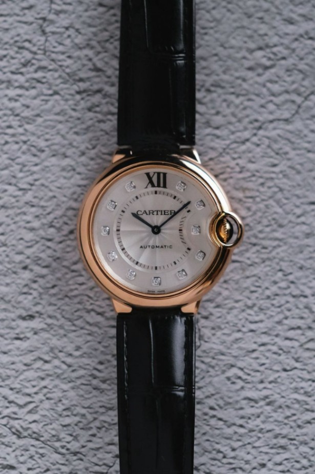 Cartier Ballon Bleu 18K Rose Gold Diamond