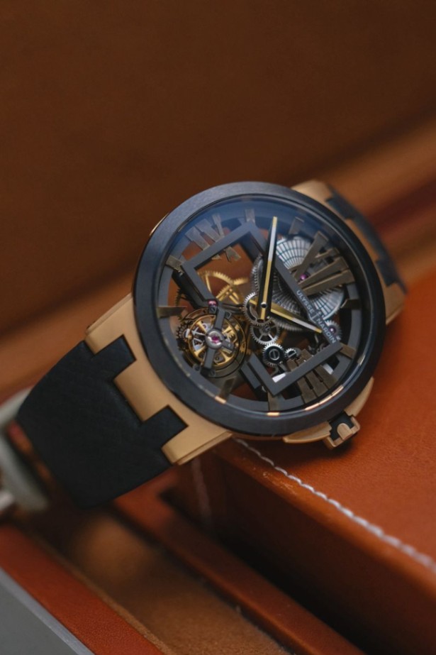 ULYSSE NARDIN EXECUTIVE SKELETON TOURBILLON 18K Rose Gold - Image 4