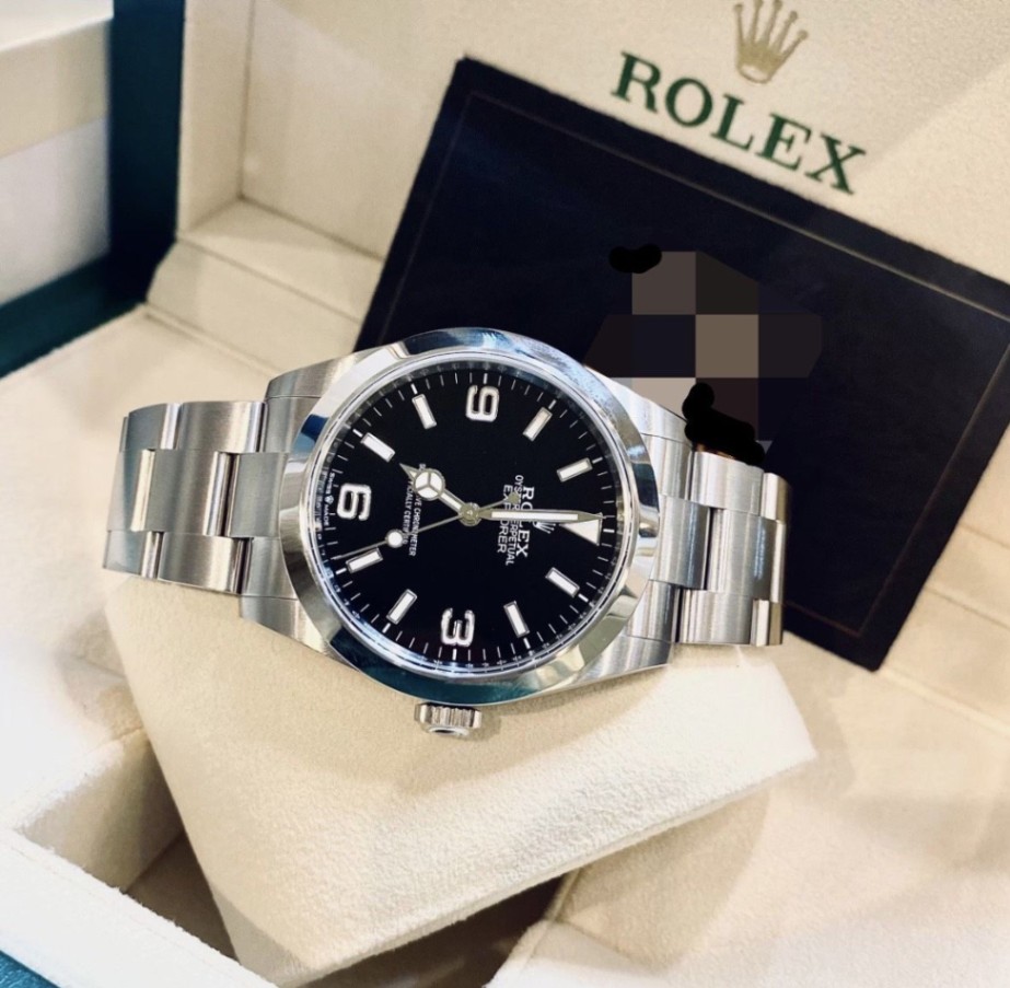 ROLEX Explorer I Black Dial 224270