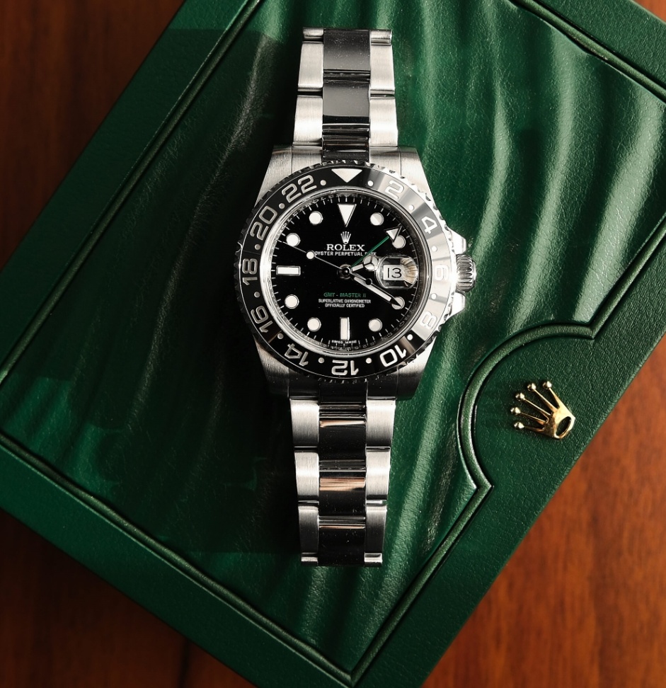 Rolex GMT-Master II 116710LN ‘Green Hand’ Black DIal Oyster Steel 2014