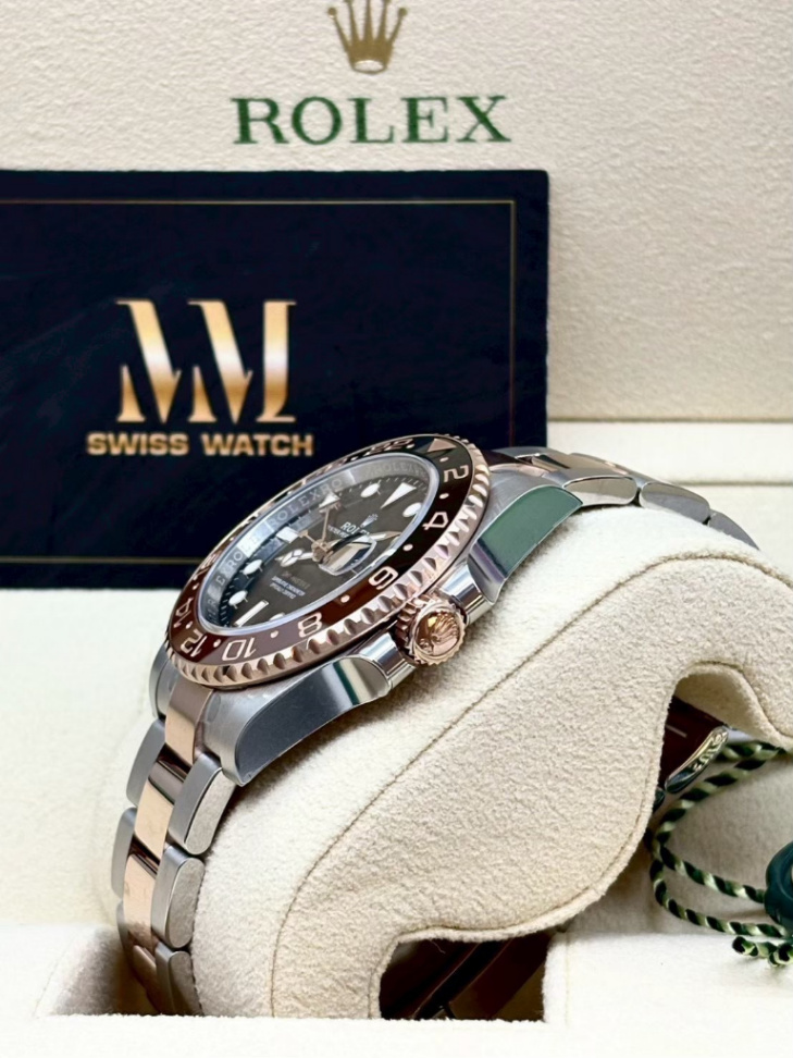 New GMT Master || Rootbeer 2t Rose Gold 40mm - Image 2