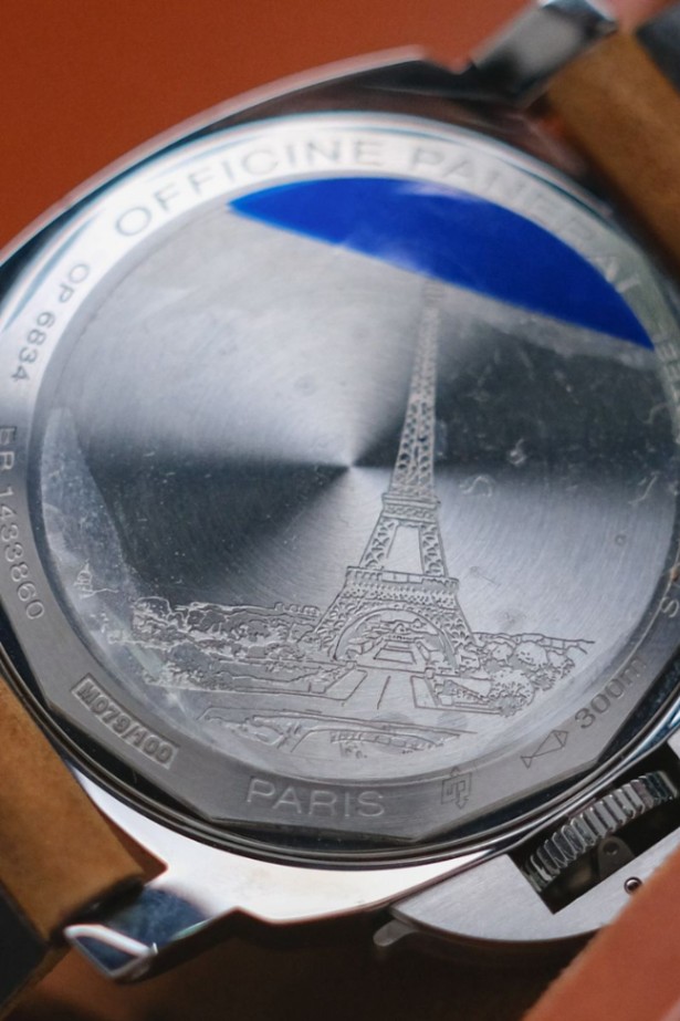 PANERAI LUMINOR MARINA Acciaio LIMITED EDITION 100 pcs PARIS PAM414 thumbnail 4