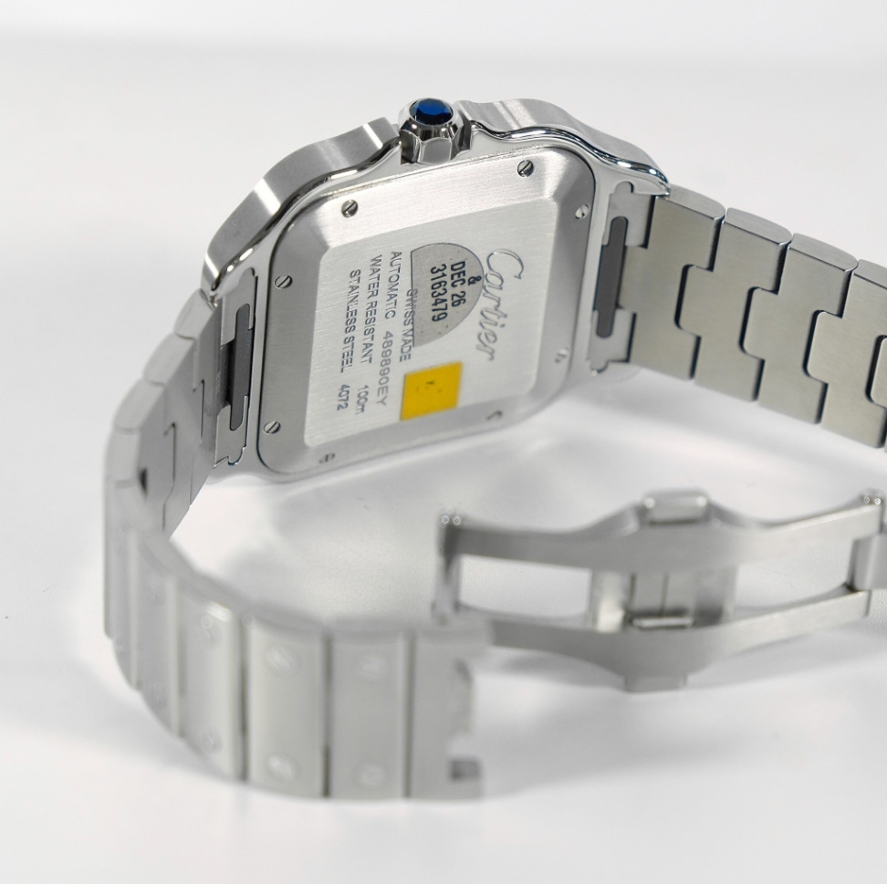 Cartier Santos WSSA0018 Large Silver Dial Stainless steel 2025 thumbnail 9