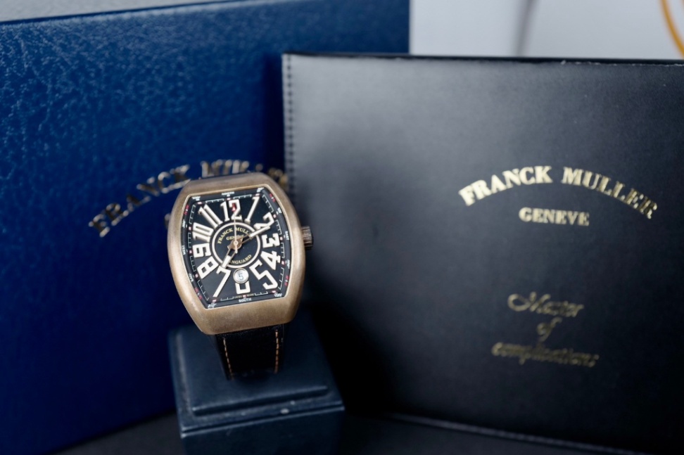 FRANCK MULLER Vanguard Bronze Icon Limited Edition V45 SC DT BZ BR NR 45mm thumbnail 2