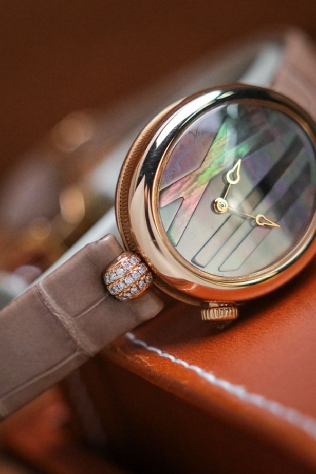 Breguet Reine de Naples Automatic MOP 18k Rose Gold Diamond - Image 3